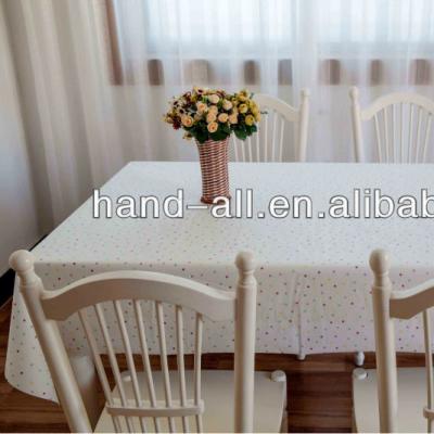 China Waterproof Disposable Table Cover Customizable Size And Logo Paper Table Skirt for sale