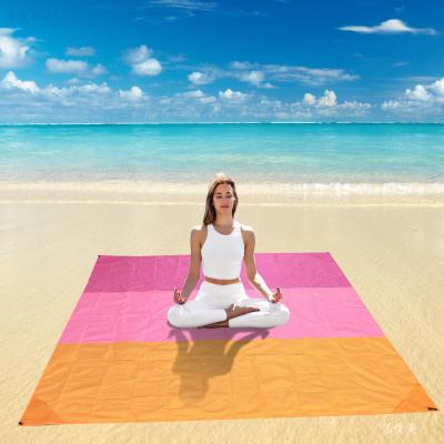 China 200*210CM Quick Drying Lightweight Beach Blanket Sand Beach Lightweight Waterproof Mat for sale