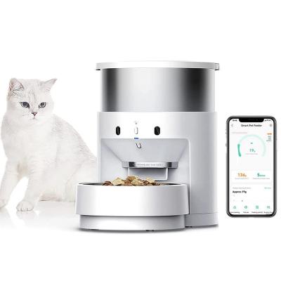 China Automatic PETKIT FRESH Element 3 Automatic Smart Pet Feeder with 304 stainless Steel & Auto-Rotate Weighing Bowl for sale