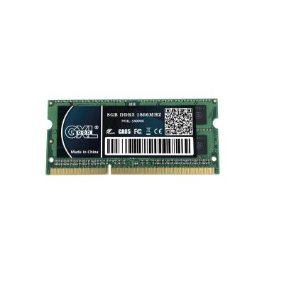 China SO-DIMM Strictly Chose Fully Compatible Genuine Particle Laptop RAM ddr3 8gb RGB 1333MHZ/1600MHZ/1866MHZ Recommendation for sale