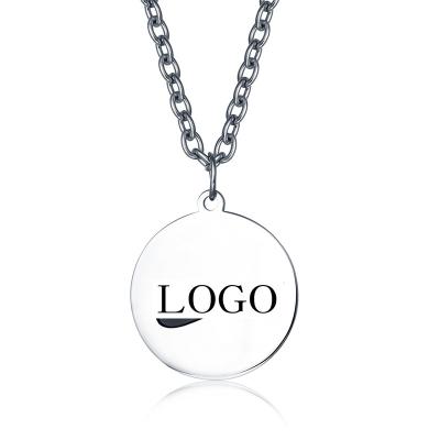 China Trendy Fashion Hiphop Personality Stainless Steel Cool Hook Tick Pendant Sweater Chain Necklace for sale