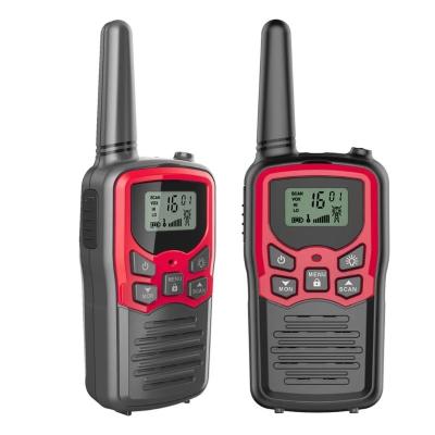 China Red Walkie Talkies For Adults Long Range Two Way Radios Up To 5 Miles Range 2 Pack In for sale