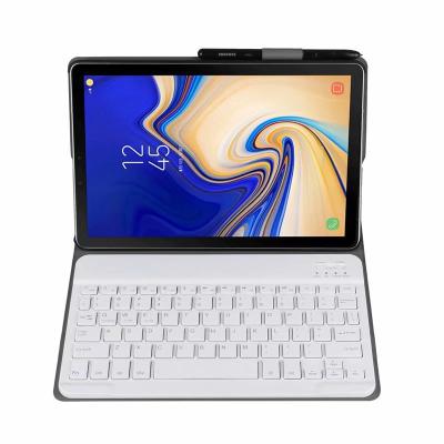 China Wireless Leather Case With Wireless Keyboard Cover For Samsung Tab T590 Tablet for sale