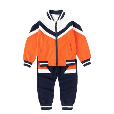 China Autumn New Fashion Girls Clothing casual sets kids sports cotton clothes kids casual zipper suits for sale