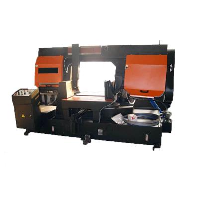 China Hotels CNC Machine Metal Steel Pipe Angle Metal Cutting Band Saw Aluminum Automatic Machine for sale