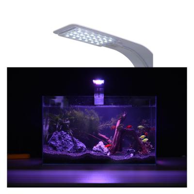 China Viable high quality waterproof 8w aquarium led lamp lights for fish tank for sale