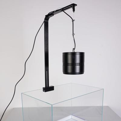 China Viable Spectrum Black Cylinder Lamp Aquatic Plant Full Grass Led Lamp for sale