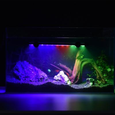 China Color-Changing Submersible Fish Tank Three Viable LED Lights for sale