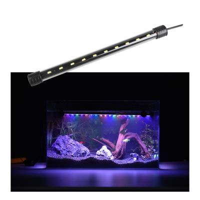 China T4 Aquarium Viable Decorations Submersible Lamp Underwater Led Aquarium Lighting for sale