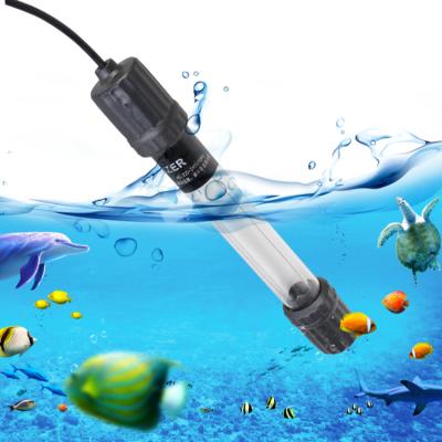 China Viable UV Light Submersible Underwater UV Lamp Waterproof UV Lamp for Clean Aquarium Fish Tank Pond Water for sale