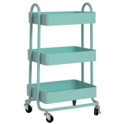 China Storage 3 tier trolley 3 tier cart adjustable cart kereta wagen cart cart dorong for sale