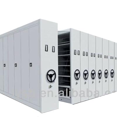 China Commercial Furniture Contract Steel Mobile Shelving For Library for sale