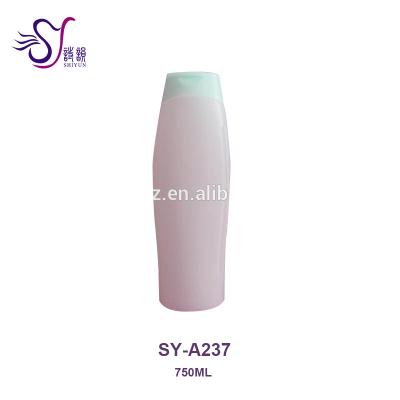 China 750ml PE Empty Special Design Suitable With Good Sale Type Shampoo Lotion Bottles A237 for sale