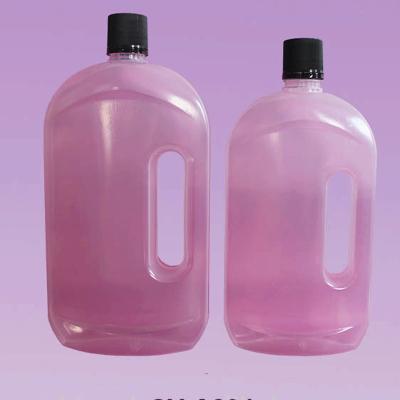 China 750/1200ml Cosmetic Packs Large Empty Pe Plastic Laundry Detergent Liquid Bottles for sale