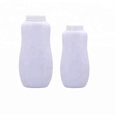 China Personal Care 200ML 100ML PE One Time With Hole Screw Cap Type Powder Talcum Container Powder Bottle for sale