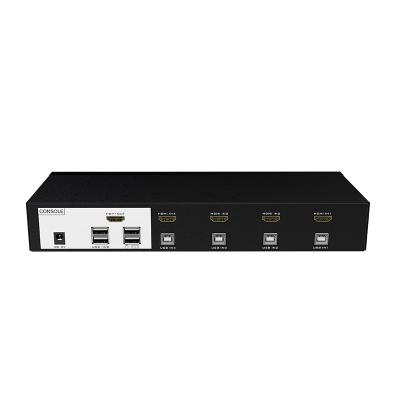 China CATVSCOPE CSP-0410HK Kvm Switch 4 output 4 input hdcp selector display support hdcp 4K USB switch Kvm CSP-0410HK for sale