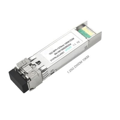 China Compatible SFP-10G-ER, 10GBASE-ER SFP+ 1550nm 10/40/80/120km DOM Transceiver SFP+ Module for sale