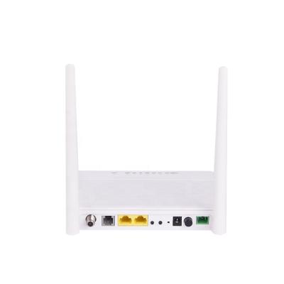 China 1GE+1FE+1VOIP+2.4G WIFI+CATV FTTH FTTB FTTX Network 1GE+1FE+1VOIP+2.4G WIFI+CATV Antenna Support OEM Gpon Gepon ONU Compatible With ZTE HUAWE for sale