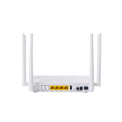 China FTTH FTTB FTTX network dual band gpon wifi router gepon customized 5dBi 4 ports antennas un ac ftth xpon wifi router xpon gepon un for sale