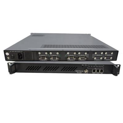 China Networking inputs (WEB) CATVSCOPE 8/12/24 CVBS with MPEG-2 encoding video encoder IP out support PAL/NTSC with WEB for sale