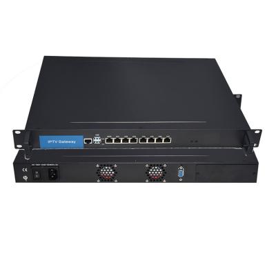 China FTTH Catvscope Digital Headend IPTV Gateway 8 Ports IP Input 8 Port IP Support 80 SD Gateway HD Pragrams CSP-3508F IPTV for sale