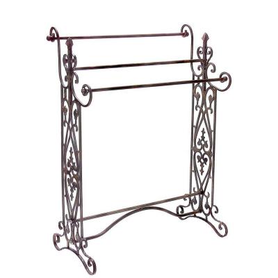 China Blanke Expandable Wholesale Clothing Home Decoration Portable Metal Coat Store Display Rack for sale