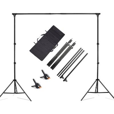 China Professional Heavy Duty Photo Studio 2*3m Photo Studio Background Stand Photography Backdrop Support View System Kit With Carry Bag for sale