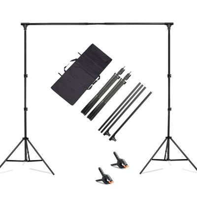 China Professional Foldable Photo Studio 2*3m Backdrop Stand Photography Background Prop Stands Photo Studio Background Video View for sale