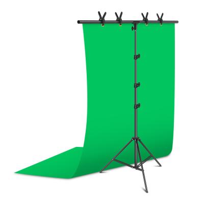 China 60x102inch 1.5x2.6m Foldable Portable T-shape Background Backdrop Stand Kit for sale