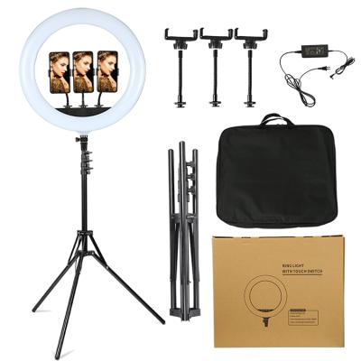 China PORTABLE Eyes Selfie Ring Light Portable Beauty Salon Charming Led Light 18inch for Makeup Skin Care Beauty Nail Manicure for sale