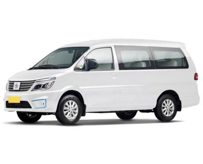 China Dongfeng MPV Chinese Medium Electric Pure Leather Mini Van High Performance 7 Seats Van Cars Maximum Speed ​​100km/h for sale