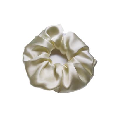 China Chinese Reliable Manufacturer Factory Price Sweet Satin Hair Ties Pure Silk Hair Rope For Women for sale