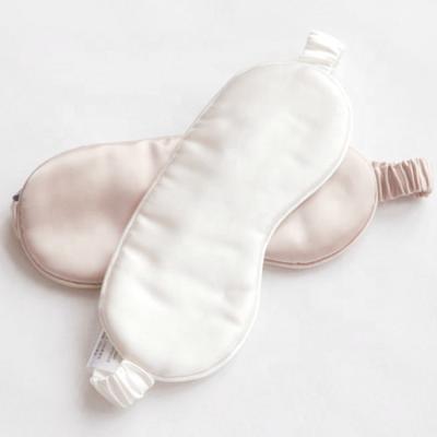 China 2021 Wholesale Cheap Anti-wrinkle Sleep Shading Eye Mask 19mm Mulberry Silk Eye Mask for sale