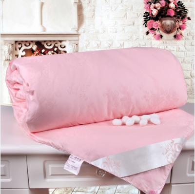 China Elegant Summer 100 Jiangnan Breathable Cocoon Custom Tussah Silk Comforter For Home for sale