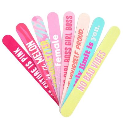 China EMERY Factory Hot Sale Nail Art Double Side Nail File for sale