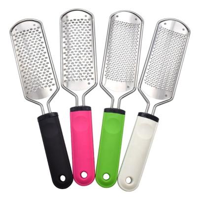 China Eco - Friendly Stain Stainless Steel Foot File Suitable For Thick Skin Calluses On Feet for sale