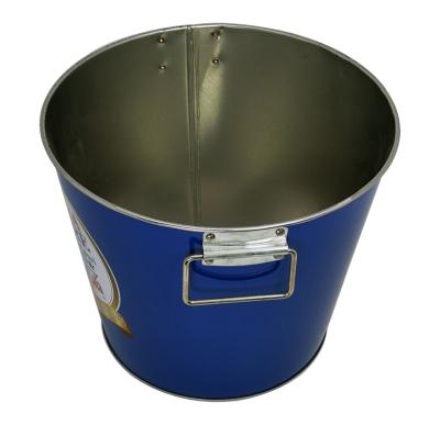 China Sustainable Wholesale Gallon Galvanized Bucket 5L Zinc Bucket Cooler for sale