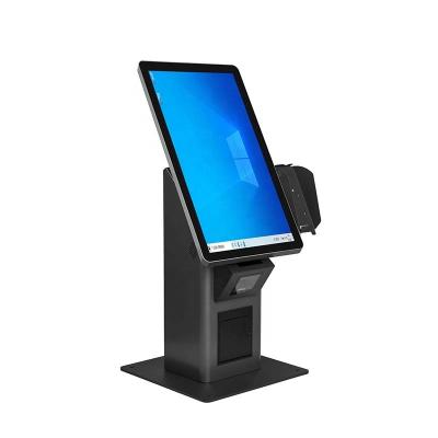 China Restaurant Aonpos Restaurant Ordering Machine 21.5 Inch Payment Ordering Kiosk Touch Screen Self Service Kiosk for Retail for sale