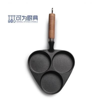 China Sustainable frying egg pans custom pancake pan egg frying pan for sale