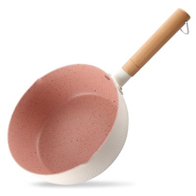 China Sustainable Small Sauce Pan Product frying pan aluminum milk pan for sale