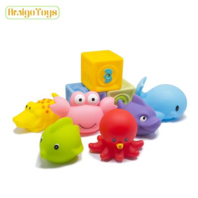 China Bath Toy Ebay Hot Sale New Products Inject Toy Animal Baby Bath Toy for sale