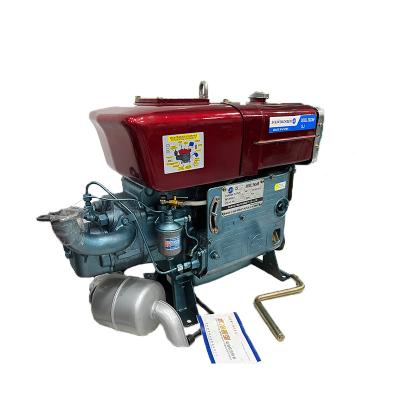 China Tengka s195 water cooled diesel engine 12hp water cooled agricultural changchai for sale