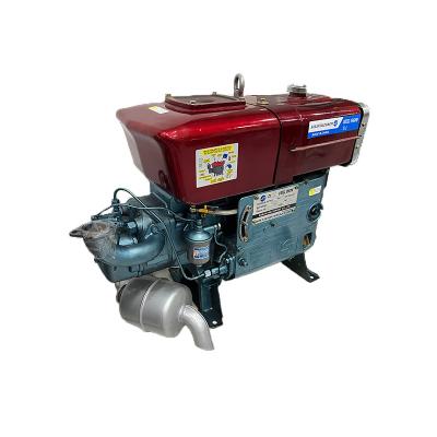 China water cooled tengka s195 12hp small water cooled marine diesel engine for sale with PTO gearbox for sale