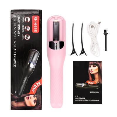 China Household Hair Trimmer Portable Rechargeable Cordless Split End Hair Trimmer For Women for sale