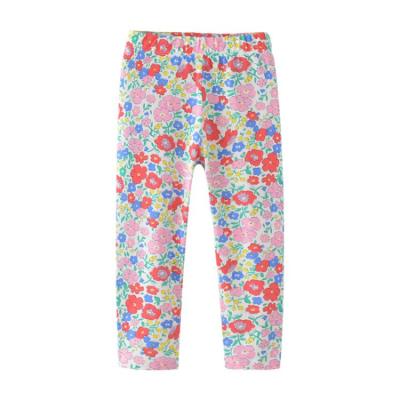 China Wholesale Girls Gaiters Full Solid Color Printing Pants Breathable For Kids Wear for sale