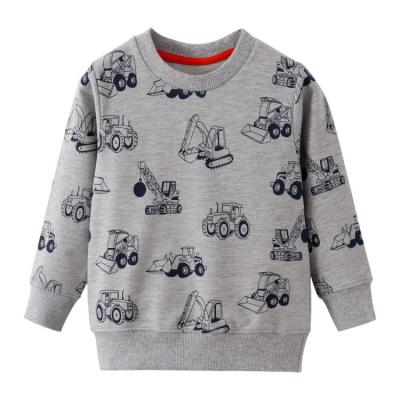 China Breathable Custom Boys Spring Hoodie 2021 New Baby Stripe Bottom Shirt Clothes Kids Long Sleeve Warm T-shirt for sale