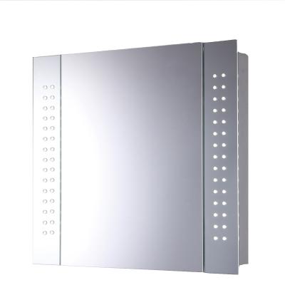 China 2021 Modern New Design Wall Mounted Modern Bathroom Vanity With LED Mirror Cabinet for sale