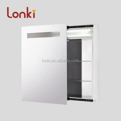 China With LED Light Aluminum Led Mirror Light Cabinet With Touch Sensor Hot Selling Product for sale