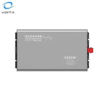 China High Power Car Inverter With Display Off Grid 12v 24v DC To AC 110v 220v 5000w Pure Sine Wave Power Inverter for sale