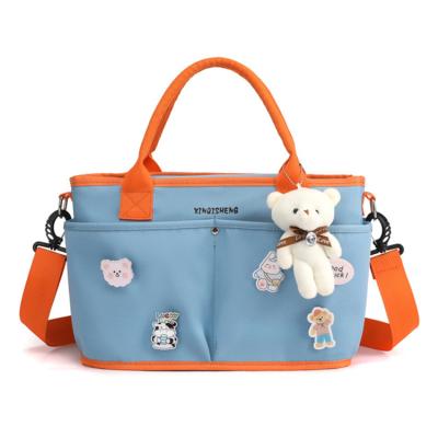 China With USB Top Selling New Design Waterproof Mommy Diaper Bags for sale